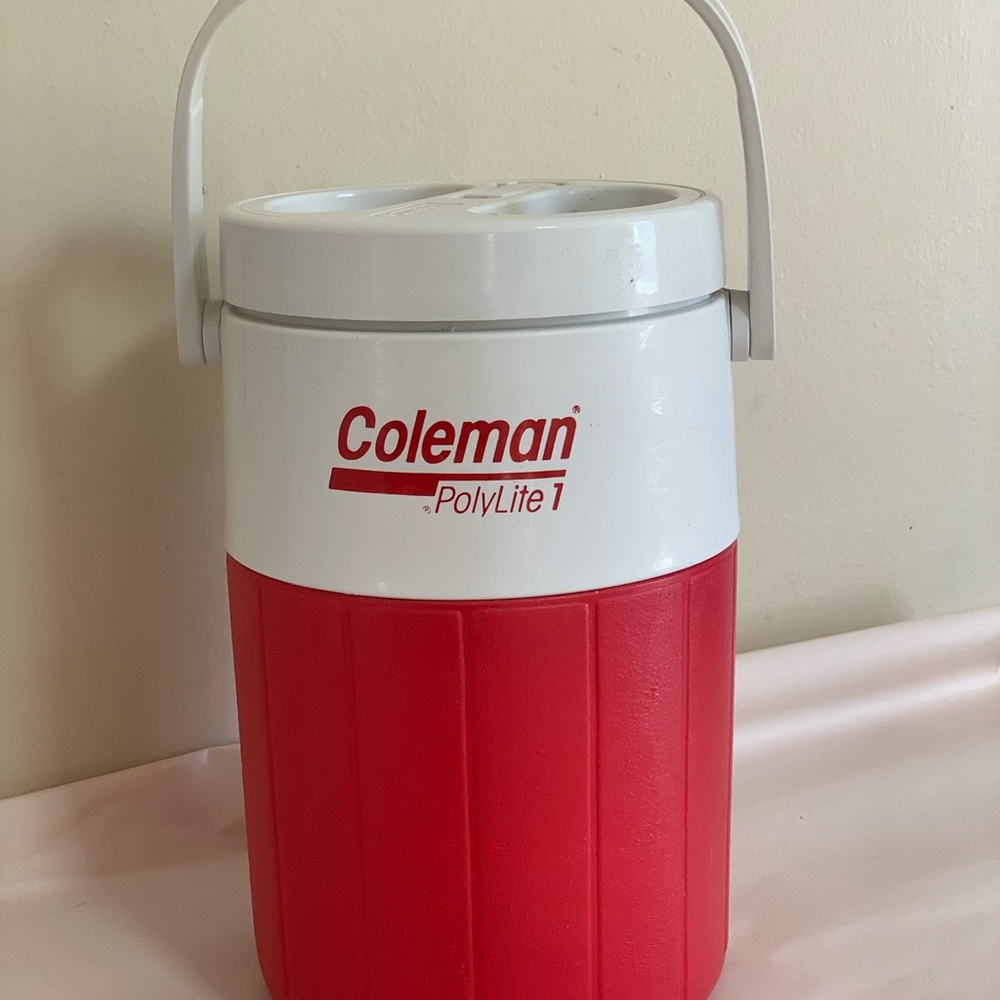 Coleman PolyLite 1 #5596 Red 1 Gallon Water Cooler Jug With Spout